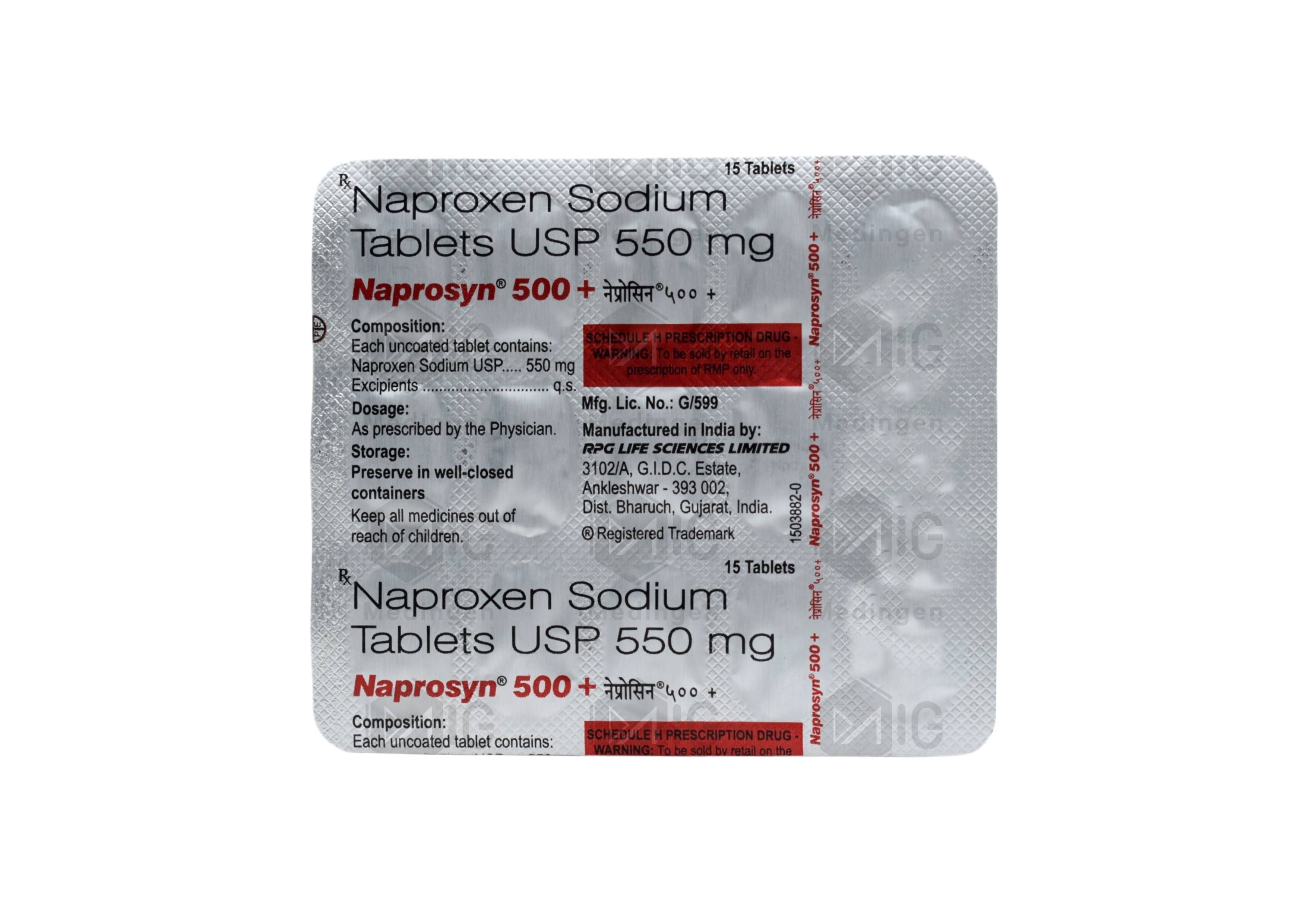 NAPROSYN 500MG